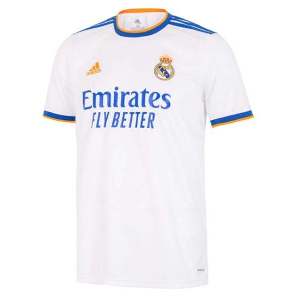 Camisola Futebol Real Madrid Principal Equipamento 2021-2022