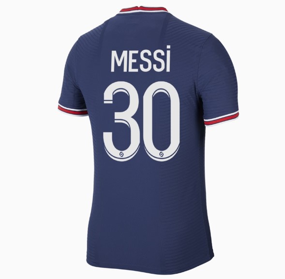 Camisola Futebol PSG Principal Equipamento 2021/2022 messi