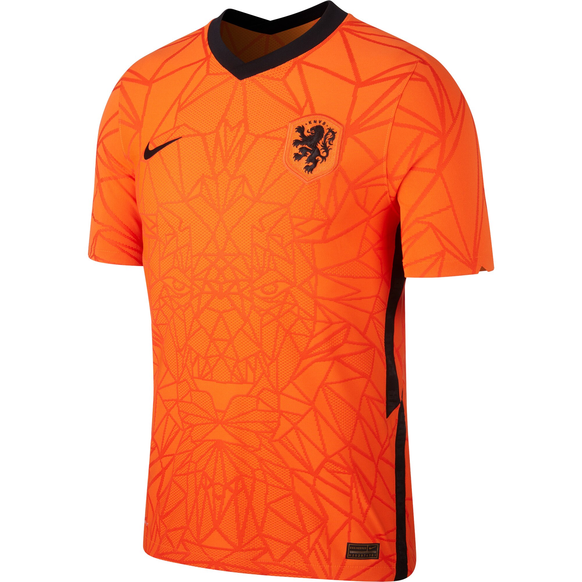 Camisola Futebol Holanda Principal Equipamento Euro 2020-2021