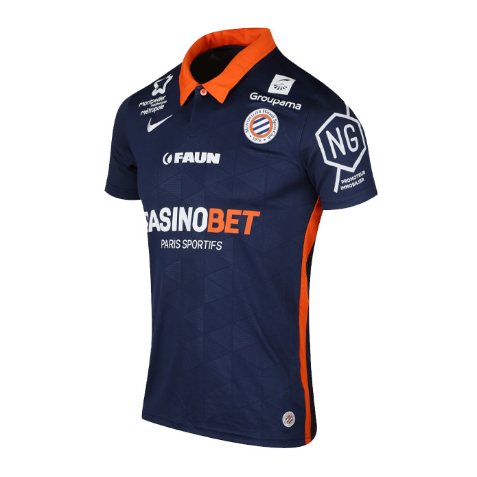 Camisola Futebol Montpellier Principal Equipamento 2020-2021